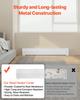 Baseboard Heater Covers, Premium Series 1222 Mm Standard Electric Heating Unit Front Cover for Home Improvement, Heavy-duty Steel, Easy Installation