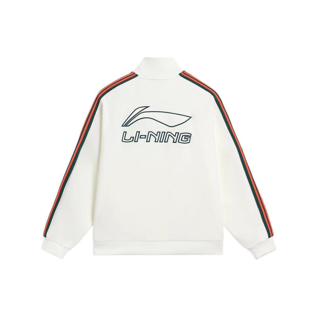 Li Ning Sports Fashion Collection Jacket Unisex White AWDS915-5