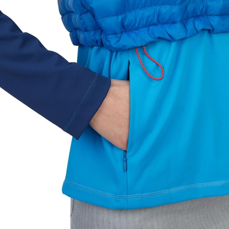 Galleria G Fore Pore Golfwear Women S Half Zip Up Hooded Jacket G4lf22o44 Ult