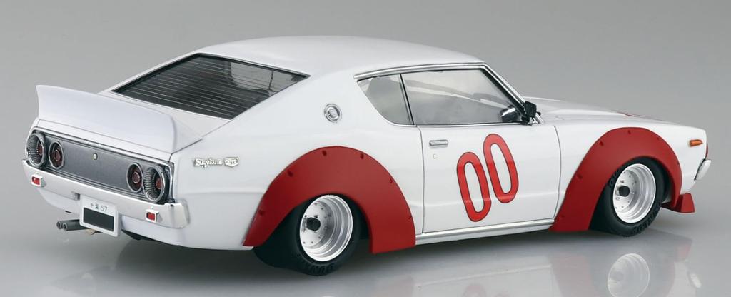 Aoshima Bunka Kyozai Works Seria Hawk 7 Kenmeri 2DrHT Works Model din Plastic (AOSHIMA) 1/24 Nr.