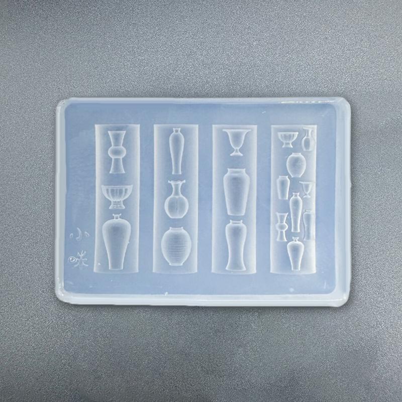 Cartoon Mini Porcelain Bottle Star Lantern Silicone Nail Mold Nail Stamping Decorations Nails Diy Design Manicure Art Tool