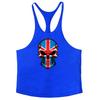 Summer Street Trend Cotton Loose Tank Top Skull Print Personalized Vests Fitness Bodybuilding Cotton Breathable Stringer Singlet