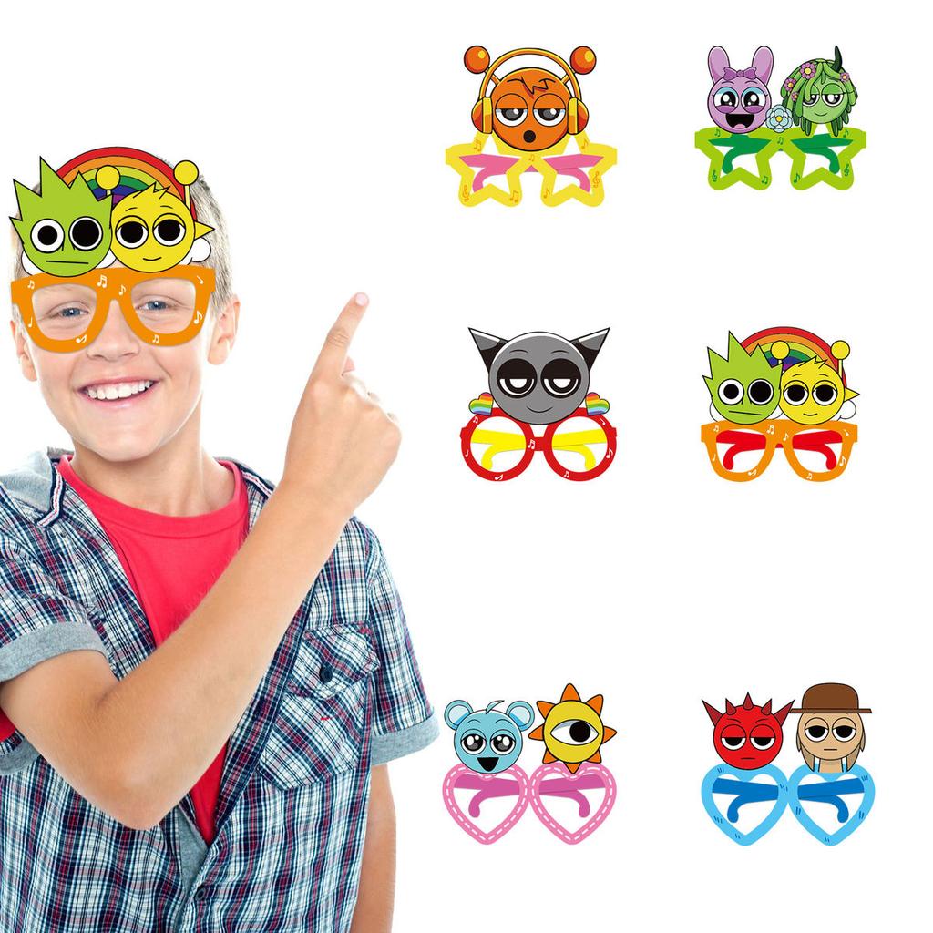 Rhythm Box Theme Birthday Party Decoration for Children Sprunki Birthday Party Decoration