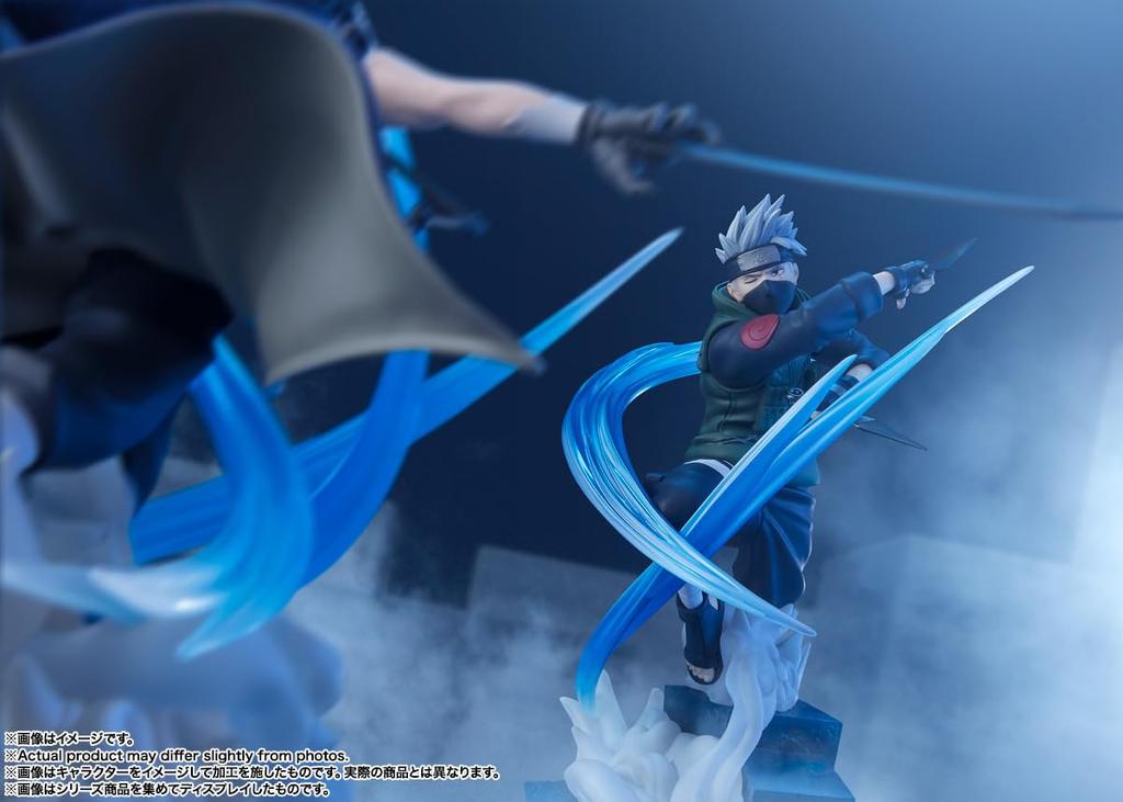 TAMASHII NATIONS Figuarts ZERO NARUTO Shippuden [Super Fierce Battle] Hatake Kakashi - Showdown with a Former Friend - Approximately 200mm P