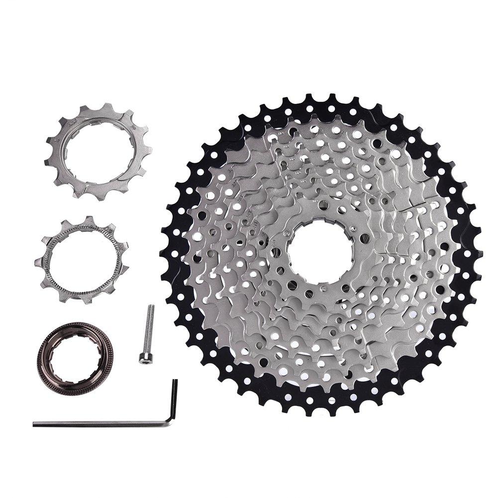 

Alomejor Shimano Sprocket 10s Sprocket Cassette Sprocket Shimano Sprocket Sprocket SRAM Freewheel 11-42T