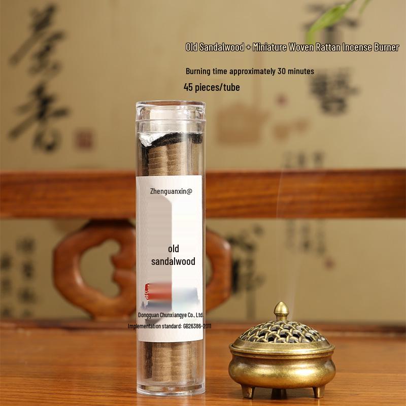 Copper Portable Incense Burner for Household - Mini Sandalwood & Agarwood Holder for Tea and Incense Ceremonies