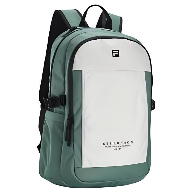 New FILA Fabric Backpack Extra Small Unisex Wave Gray Green A13U421132FKK