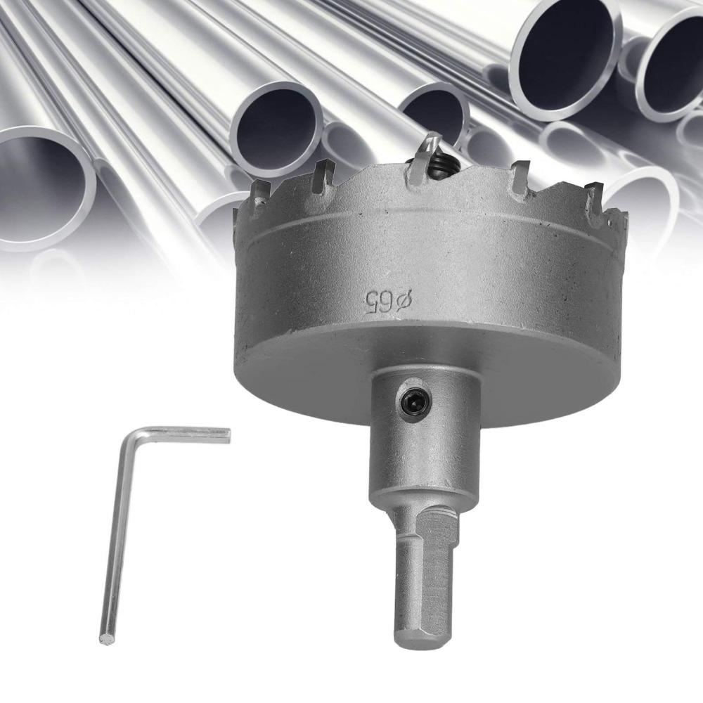 50mm Diameter Hardmetalen Gatenzaag Gesinterd Carbide Gatensnijder Boor voor Metaalplaat