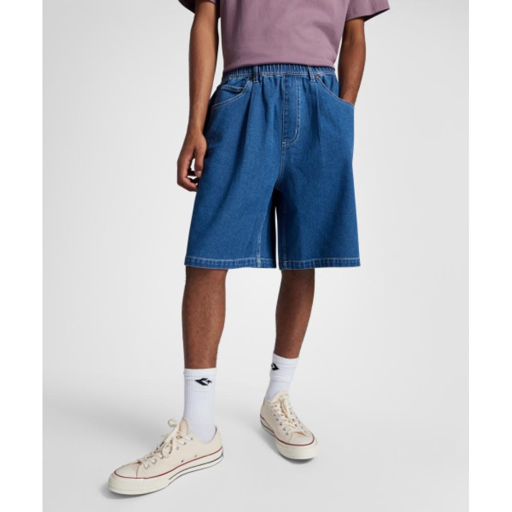 

Джинсовые шорты CONVERSE выхлоп 9 дюймов светлый камень 10026507 A01