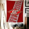 Spartak Moscow Clash Wall Hanging Printed Fabric Blanket Decorative Tapestries for Bedroom Living Room Home Decor