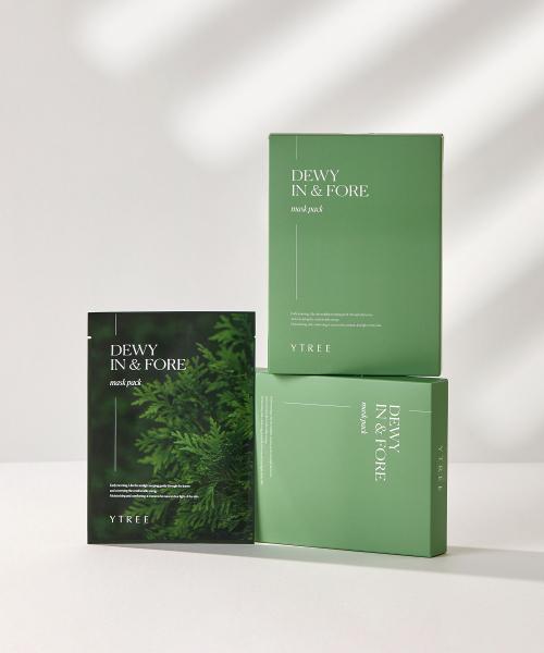 Y-TREE Dewy In & Fore Mask Pack 5pcs