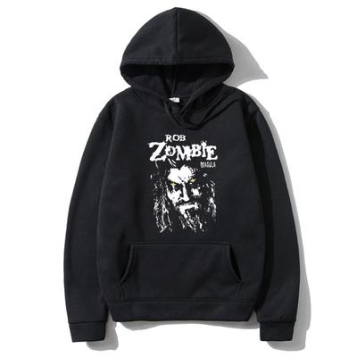 Rob Zombie Hellbilly Deluxe Dragula Retro Nadruk Męska Bluza Plus Size Codzienna Uliczna Horror Harajuku Y2K Bluza z Długim Rękawem