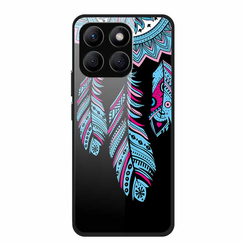 For Honor X8c Case X8 c X 8c Tempered Glass Hard Back Cover Phone Case For Honor X8c 4G Case HonorX8c X 8 c Capa Soft TPU Bumper