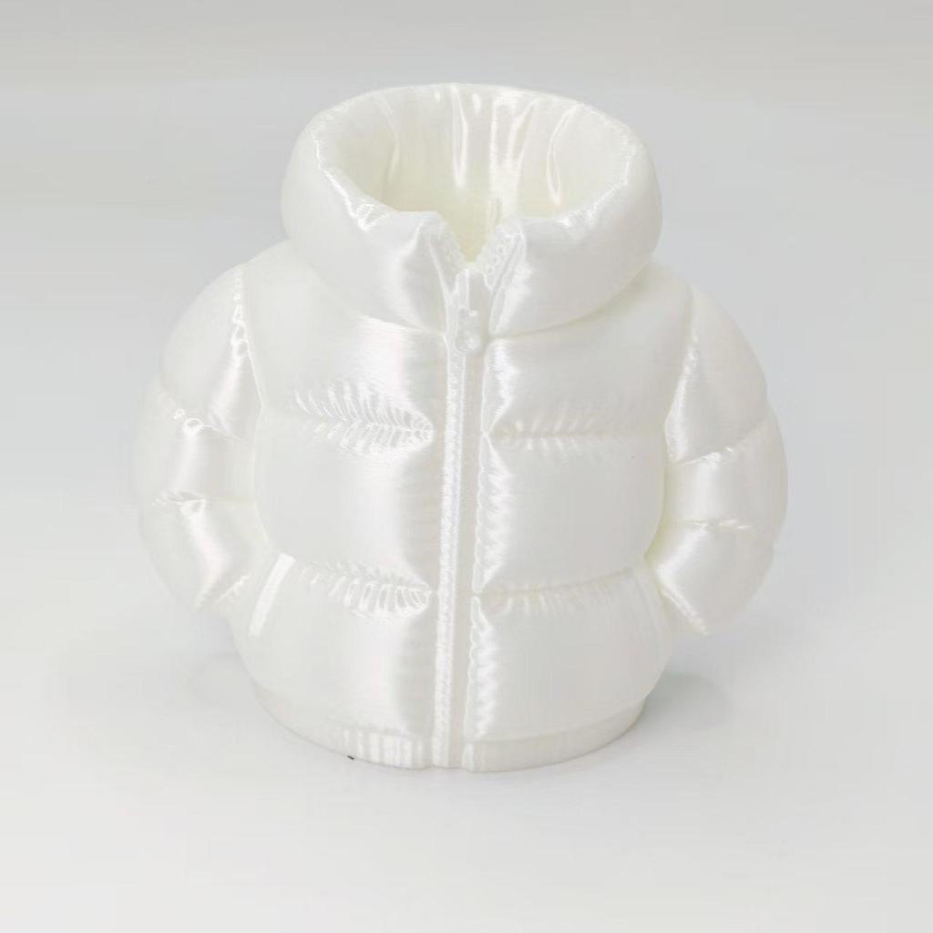 3D Printing Down Jacket Style Pen Holder - Student & Office Desk Organizer