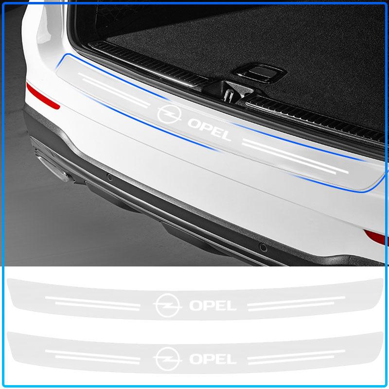 1Pcs Transparent Car Trunk Badge Protective Sticker Car Accessories For Opel Crosa D Astra H Insignia Astra J Zafira B Mokkaastra Vivaro Astra G