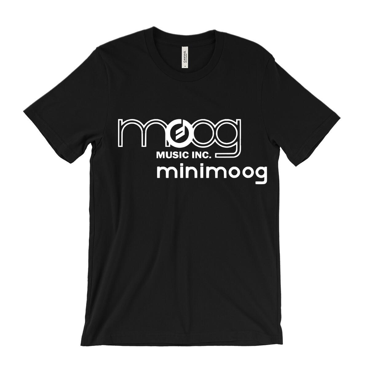 26 Moog T-Shirt - Music Inc. - Analog Synthesizer - Minimoog - Roland Unisex T-Shirt L