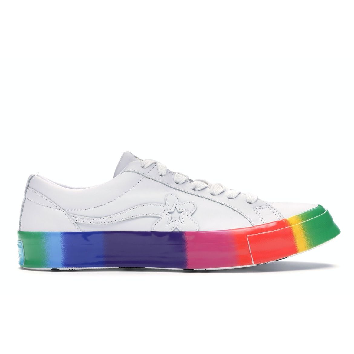 

Кроссовки унисекс Converse Golf Le Fleur x One Star Ox Rainbow White Multi 166409C