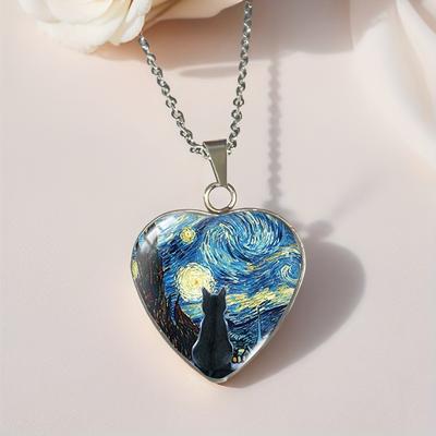 Pendant Art Birthday and Party Art Gift Necklace