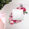 Rose Universal Switch & Socket Wall Decoration Sticker