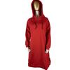 GMXIA Autumn and Winter Hooded Pocket Dress Bottom Shirt Mid-Length Sweatshirt Women's Clothing