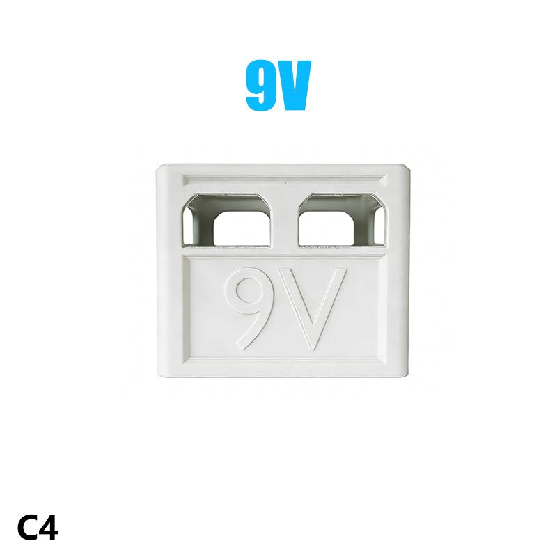 Aaa/Aa/9V/Cr2032/Cr2025 Battery Storage Box Stackable Battery Organizer Decorative Battery Holder, Home, Office Storage Box