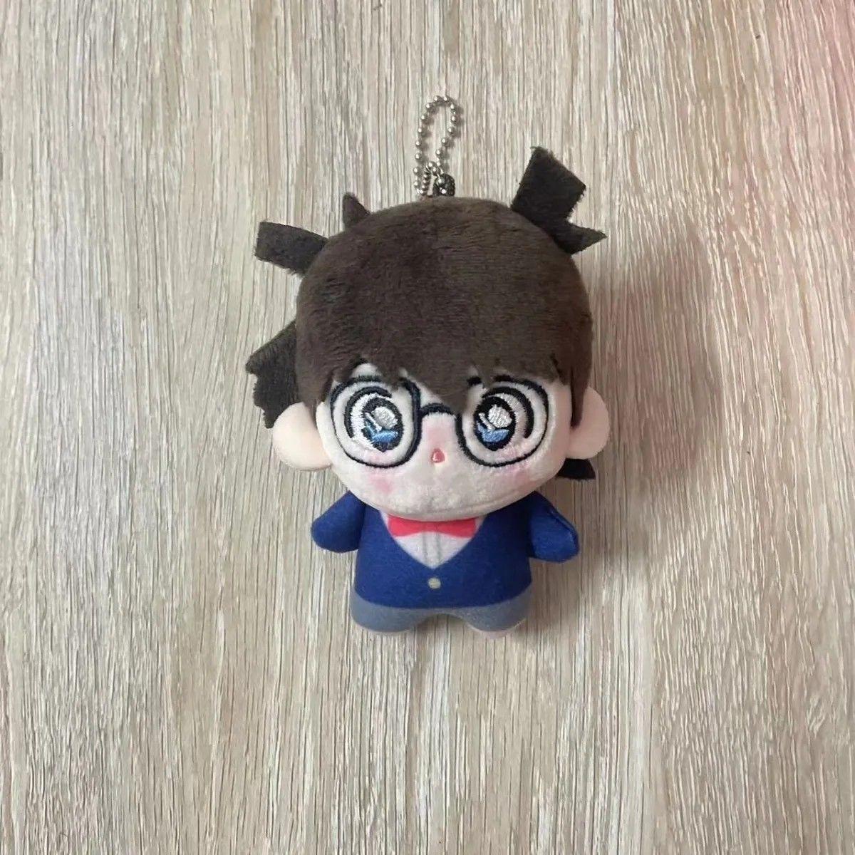 12cm Kreatives Conan-Zubehör Niedliche Maori Lan Q-Version Puppe Plüschtier Kudo Shinichi Baumwollpuppe Plüschanhänger Kindergeburtstagsgeschenk