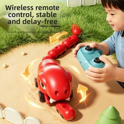 Magnetic Battle Interactive Toy Remote Control Remote Control Toy Car Greedy Snake Car  Indoor Use