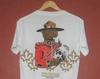 Vintage POWELL PERALTA Kevin Harris 1980s T shirt size Small / 80a 90s Skateboarding skate tee / Powell Peralta Deck Bones Brigade rare tee
