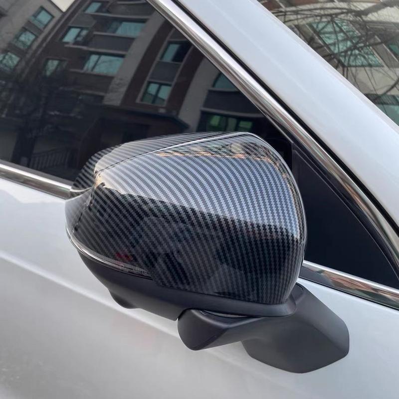 For GWM Haval H6 GT Jolion Car Accessories ABS Carbon Black Side Door Rearview Mirror Ear Cover Sticker Styling