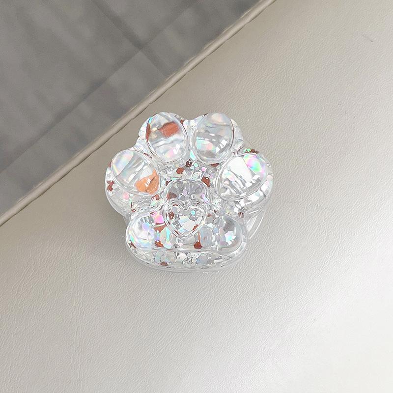 

Colorful Sequined Cat Claw Three-Dimensional Retractable Back Sticker Mobile Phone Airbag Bracket Wind Watching Drama Desktop Support Niche