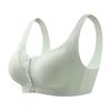 Front buckle type seamless women gather large breasts and show small middle-aged and elderly mother women pull anti-sagging and close sub-breast bras
