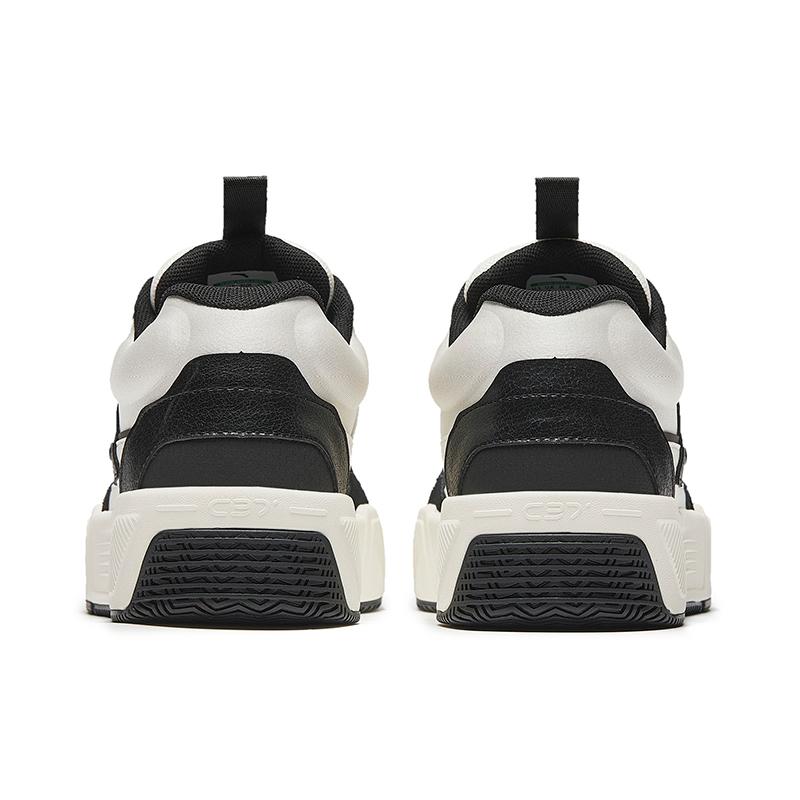 Anta C37 Series Panda Trendy Casual Non-Slip Shock Absorbing Wear-Resistant Lightweight Increased Height Low-Top Skate Shoes Men sneaker 912448081-2