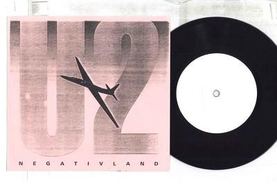 Δίσκος 7 ιντσών NEGATIVLAND  U2 NONE FU2U2 Αμερικάνικο Ροκ Μεταχειρισμένο
