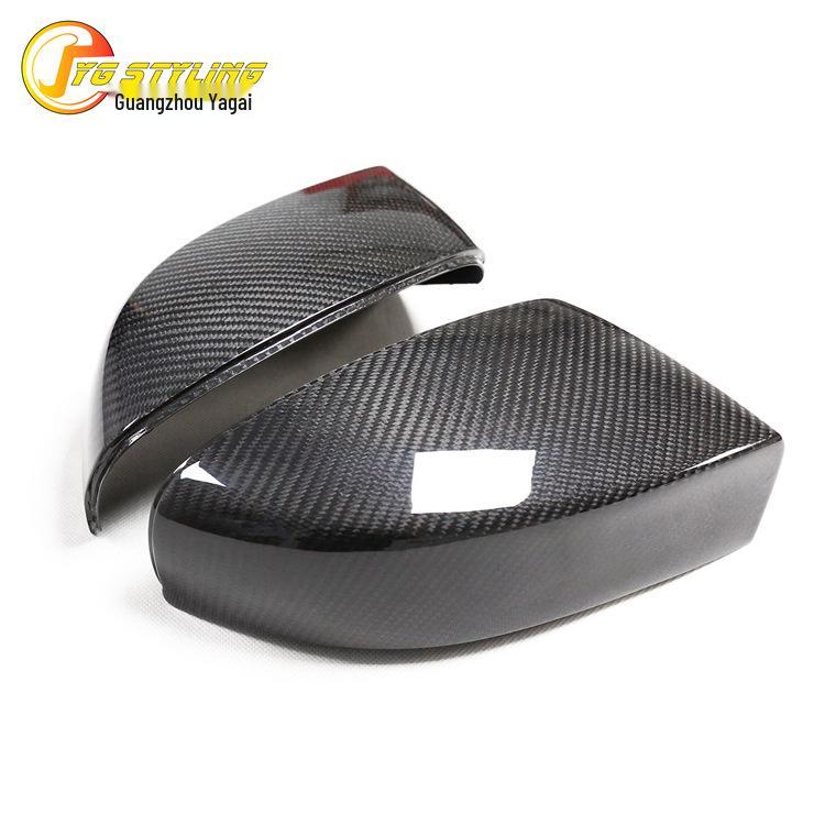 Exclusive Maserati Ghibli President Dry Carbon Fiber Rearview Mirror Cover