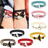 Whale Tail Charm Bracelet Jewelry Gift for Women Nylon Rope Wristband Bracelet