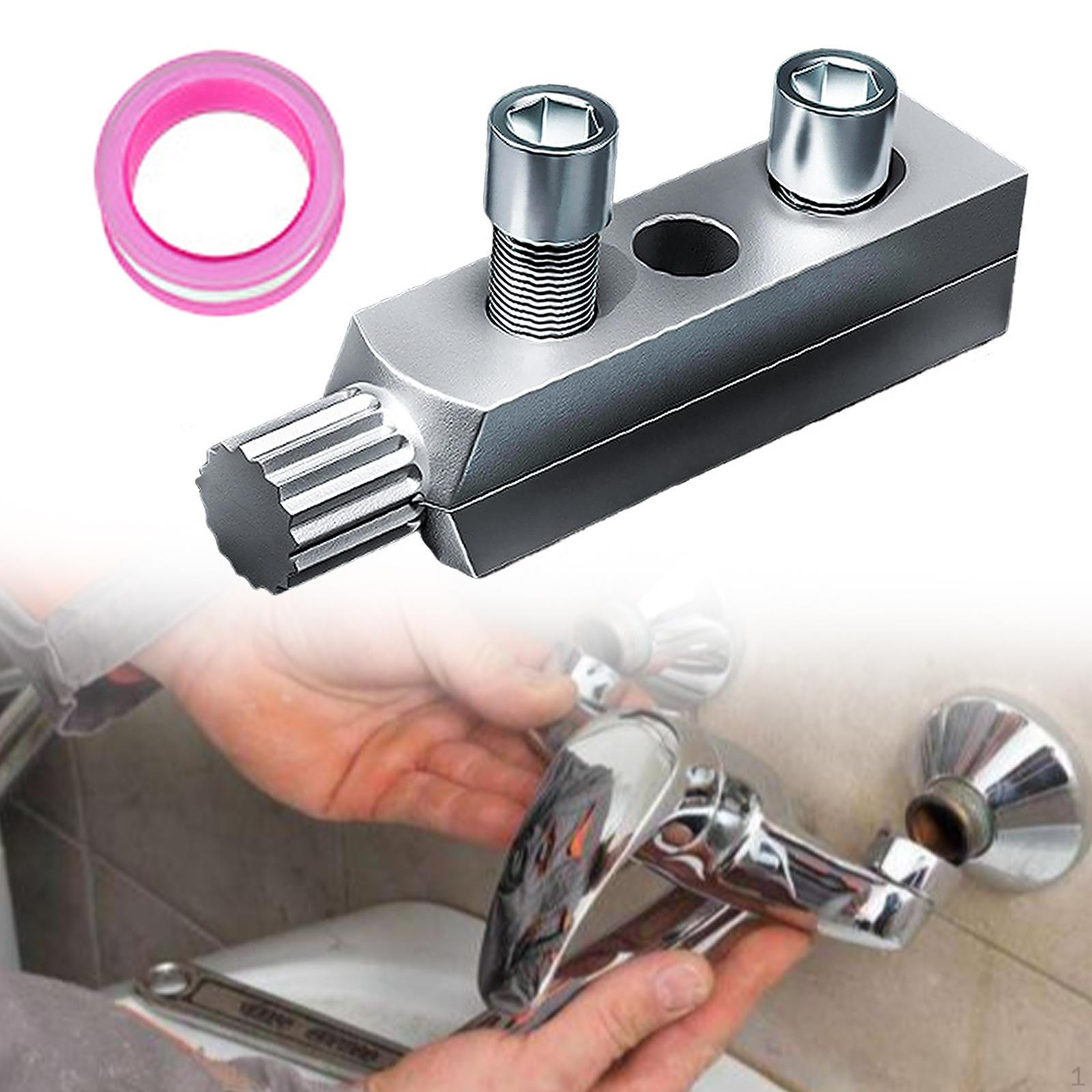 

Угловой кран для крана, сломанный винт, экстрактор, поврежденный инструмент для удаления водопроводной трубы, эффективный профессиональный Set and Tape