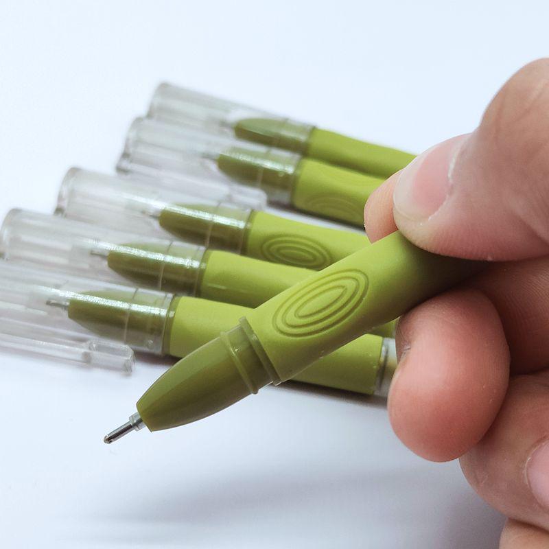 Oudemei 12-Color Pastel Highlighter Journal Pens, Watercolor & Outline for Drawing, Notes & Doodling, 1.0mm White Tip.