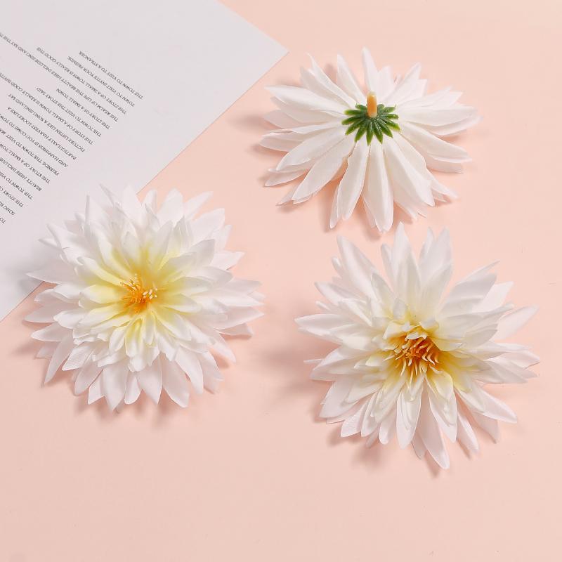 5 Stück Weiße Serie Künstliche Rosen Kombination Raum Tischdekoration Outdoor Party Hochzeitsdekoration DIY Kranzzubehör