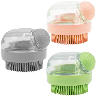 Pet Dog Bath Brush, Scrub Bath, Massage, Cleaning Artifact, Teddy Golden Retriever, Cat Supplies, Brush, Convenient Silicone Brush