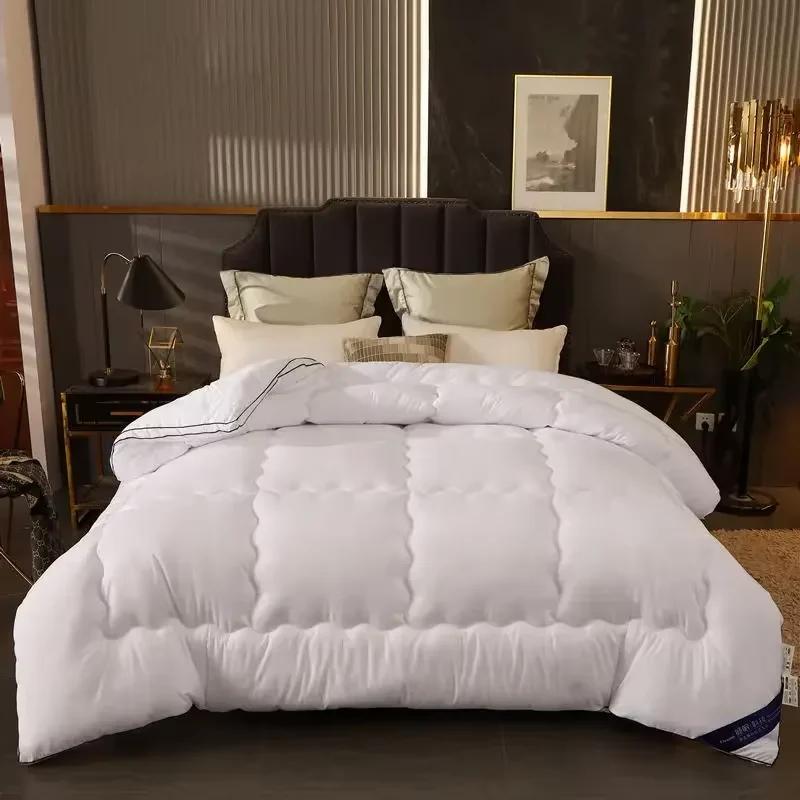 Antibacterial Class A Cotton Quilt Winter 6kg Quilt Cotton Thicken Warm Spring Autumn Comforter Single Double Winter Space Quilt