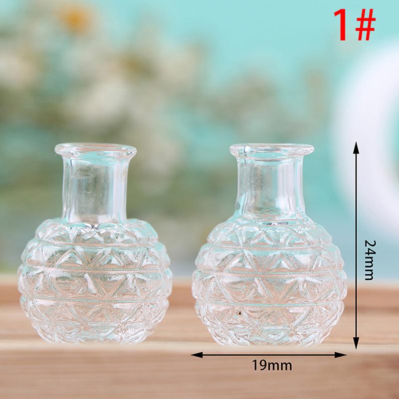 1pc/1set Dollhouse Mini Ceramic Porcelain Vase Accessories Doll House Miniatures 1:12 Accessories Decorative Miniature