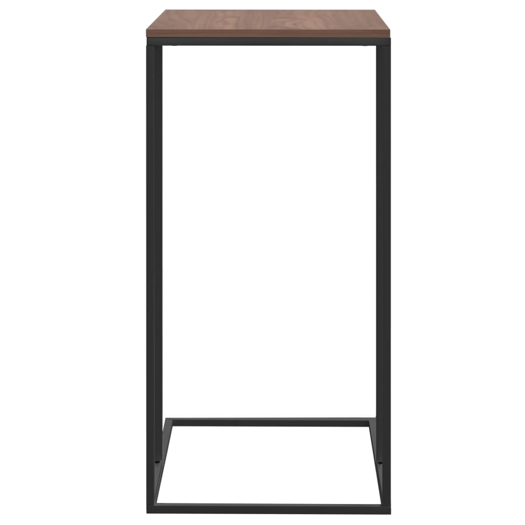 Side Table, Black, 40x30x59 Cm, Wood-based Material