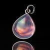 Extremely Rare 24 Ct Natural Opal 925 Sterling Silver CERTIFIED Pear Pendant