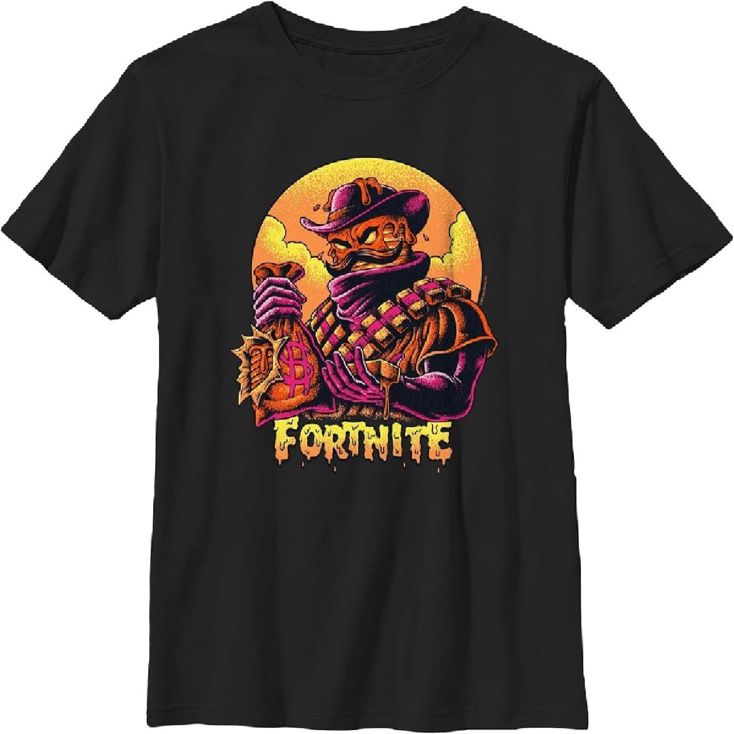 

Boy s Fortnite Mancake Logo T-Shirt S