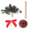 Funny Plunger Christmas Tree Creative Holiday Decor Office Home Party Prank Xmas Decoration Ornament Artificial