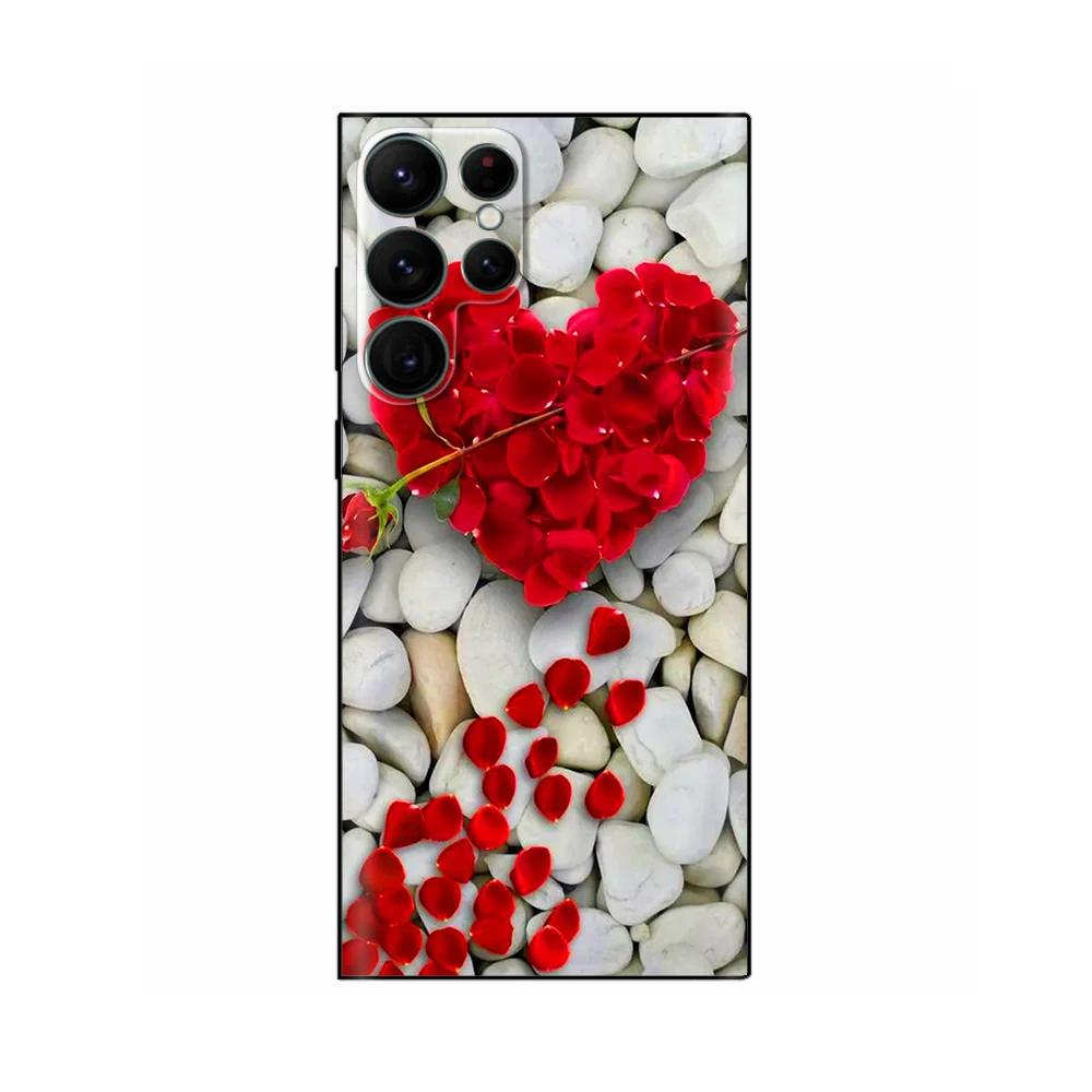 Für Samsung Galaxy S22 Ultra Hülle Abdeckung Für Samsung S23 Ultra S 23 Marmor Weiches Silikon Handyhülle S22Ultra S22 5G s 22 Funda