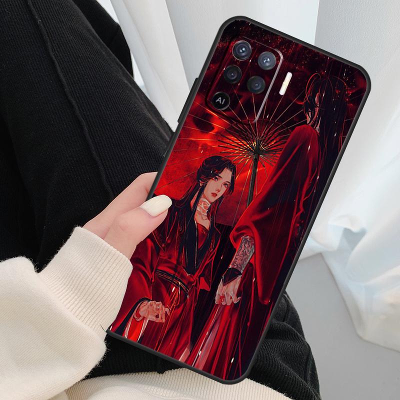 Heaven Official's Blessing Case For Oppo A54 A74 A94 A18 A57 A17 A77 A38 A58 A78 A98 A80 A60 A40 A96 A76 A16 A15 A5 Pro