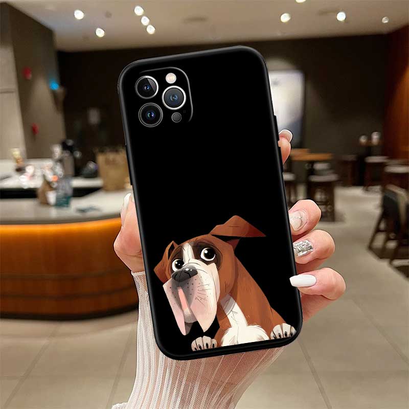 UP24 Cute Pug Dog Bull corgi Phone Case for Samsung Galaxy S20 S21 S22 Ultra FE + Plus A21S A22 A24 A25 A26 A30 A30S A31