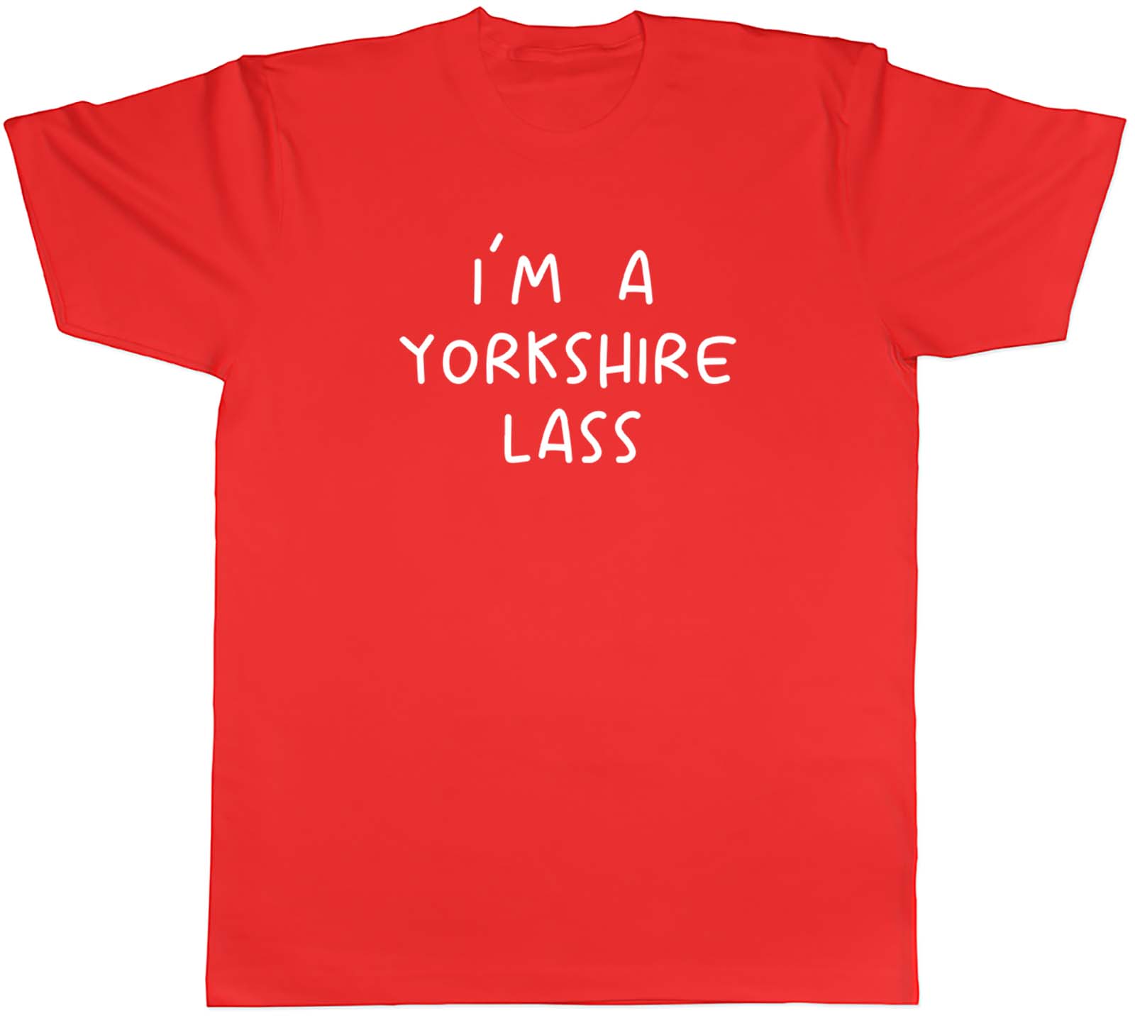 Yorkshire Day Unisexs TShirt Im a Yorkshire Lass Unisex Tee Gift S