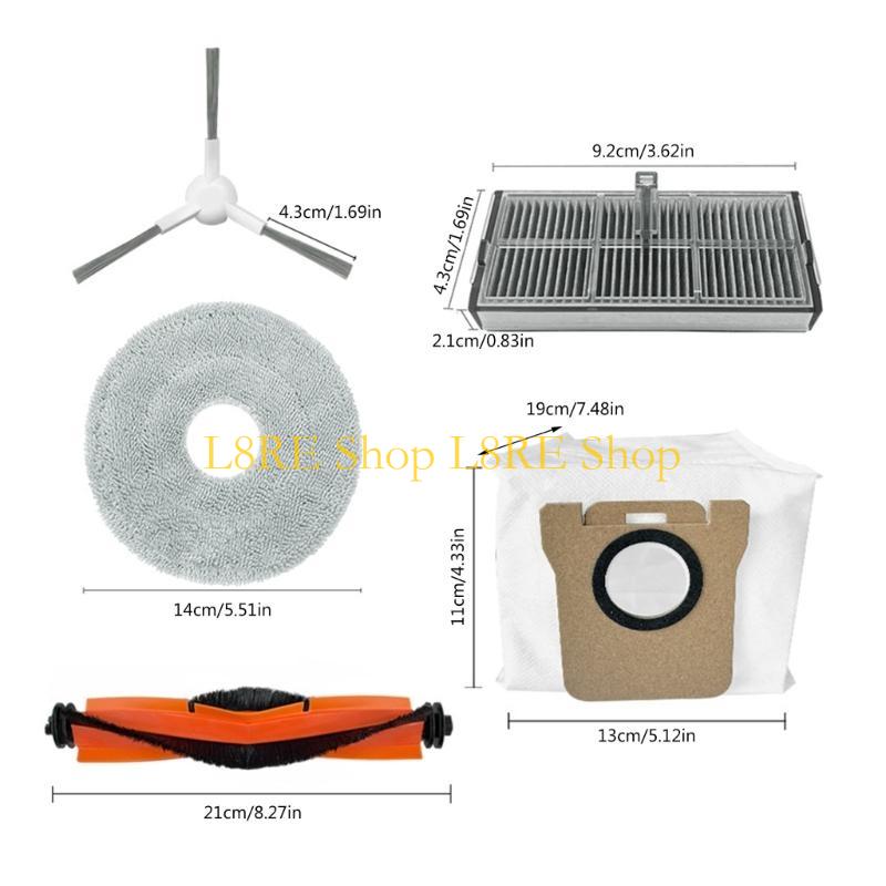 L8RE Replacement Spare Part For M30S Robot Vacuum Cleaner Main Brush Side Brushes